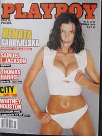 Playboy  Nr  11  Listopad  1999  front  Renata Gabryjelska