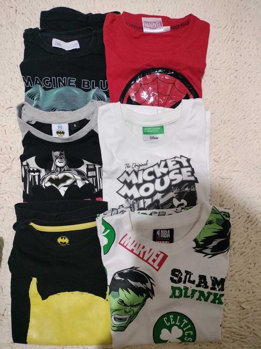 Lote roupa criança 6/7 Anos