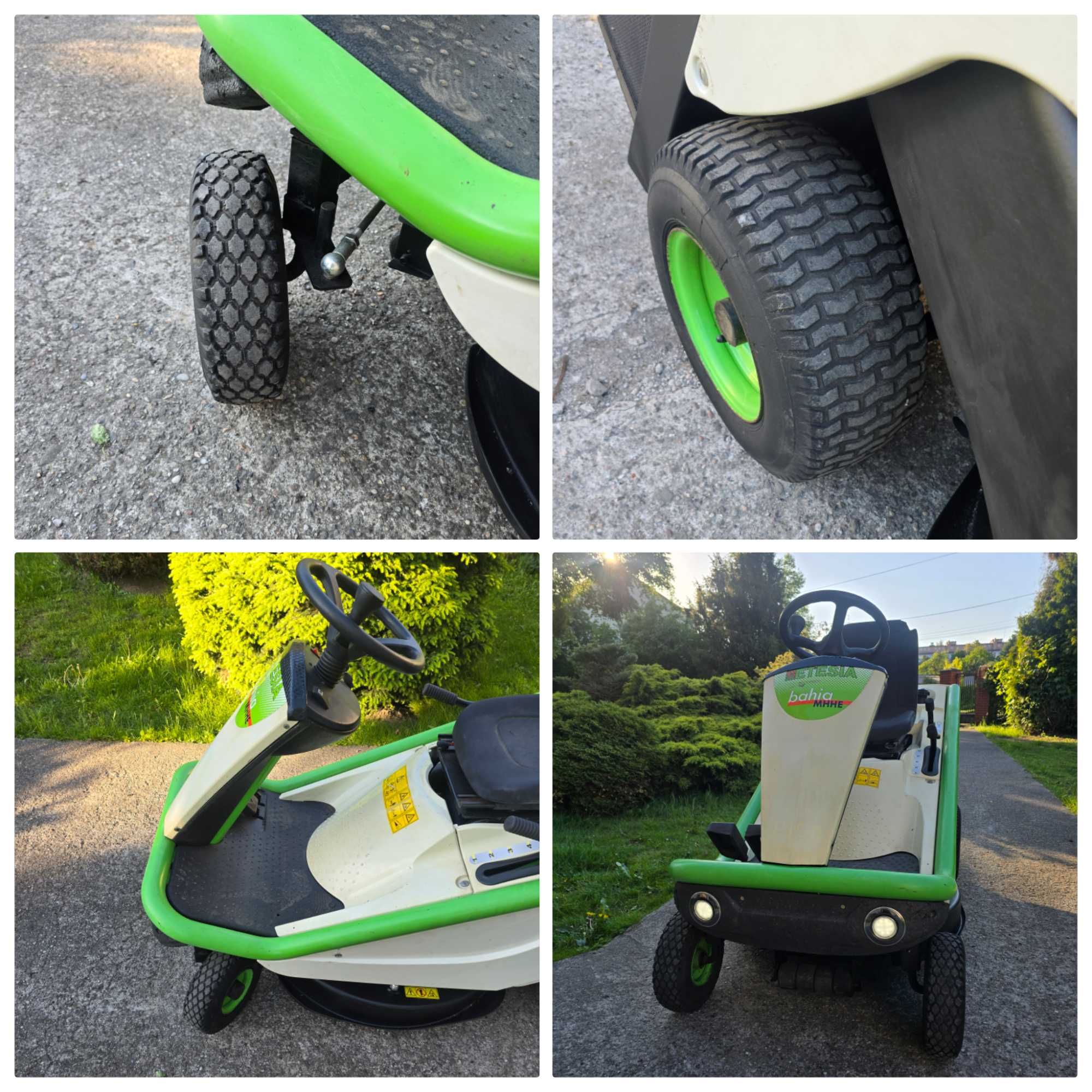 Traktorek kosiarka ETESIA Bahia HONDA 13KM GXV pompa oleju hydro