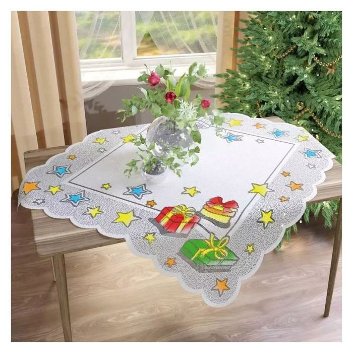 Serweta Navidad 80 x 80 DomoweTekstylia | WN831N 080 | Boże Narodzenie