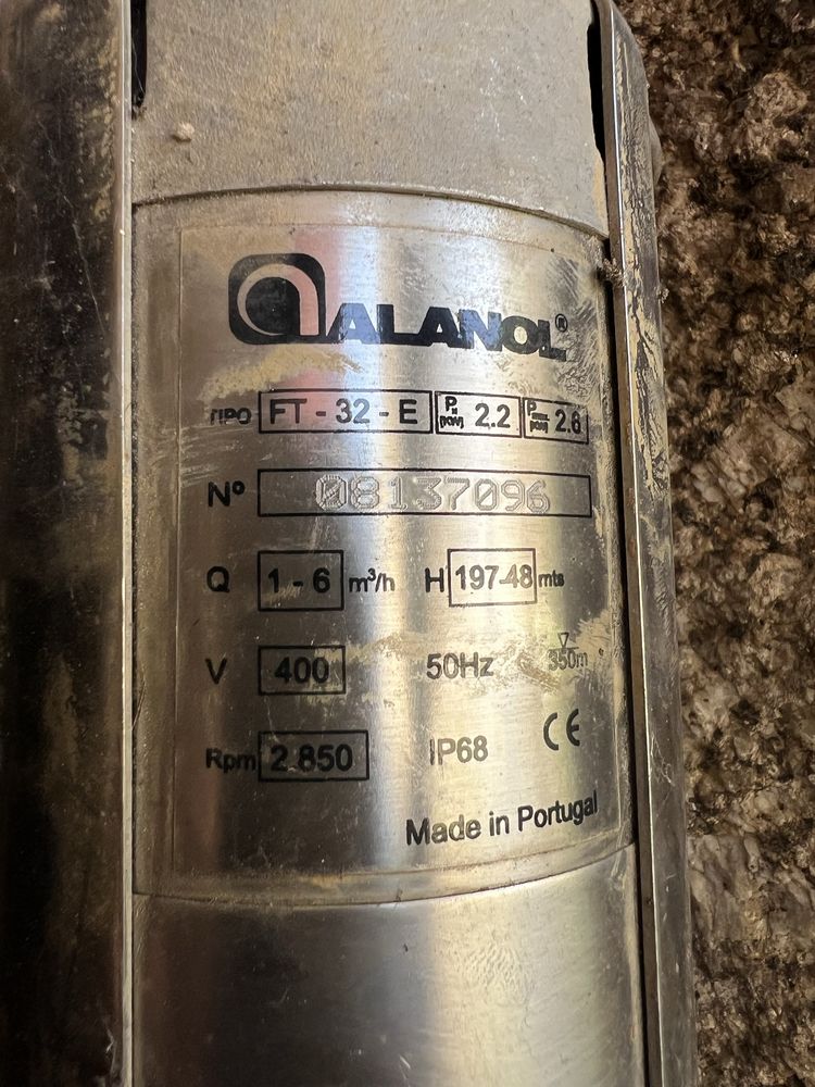 Bomba de agua de furo