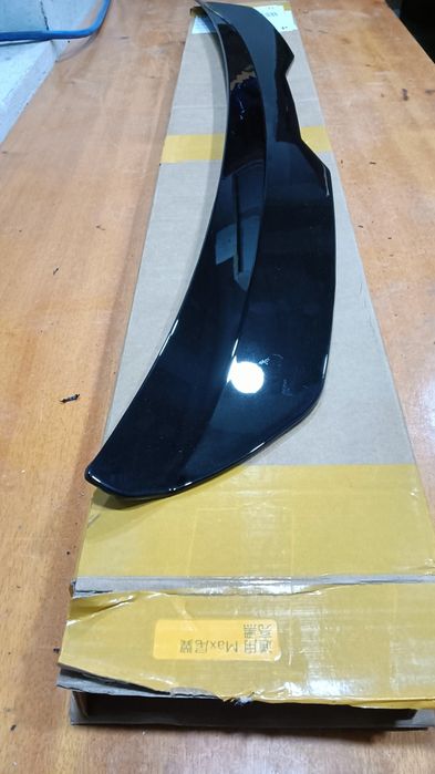 Extensao de aileron BMW e81 e87 spoiler aleron LCI