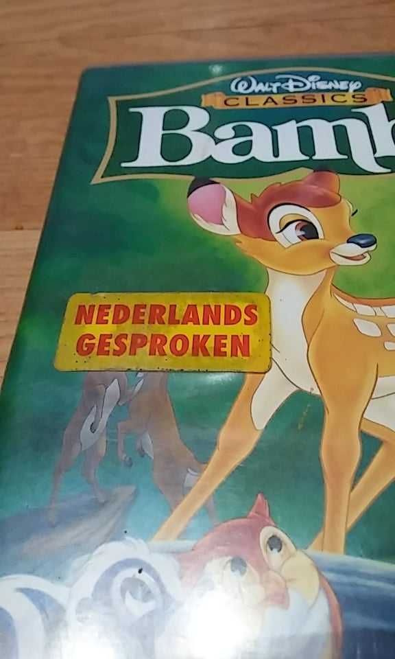 VHS - Bambi - Nederlands Gesproken