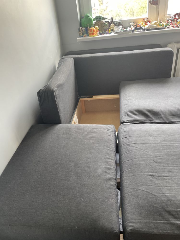 Sprzedam dwie leżanka/sofa rozkladana BYGGET z ikea