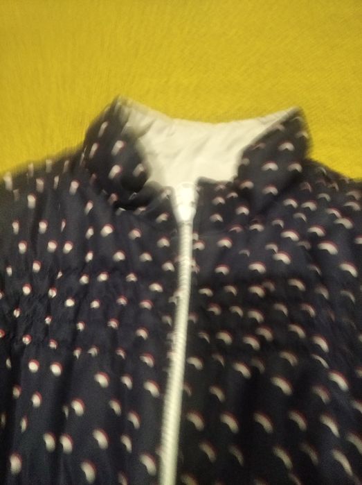 Курточка мятного цвета и жилетка двухсторонняя