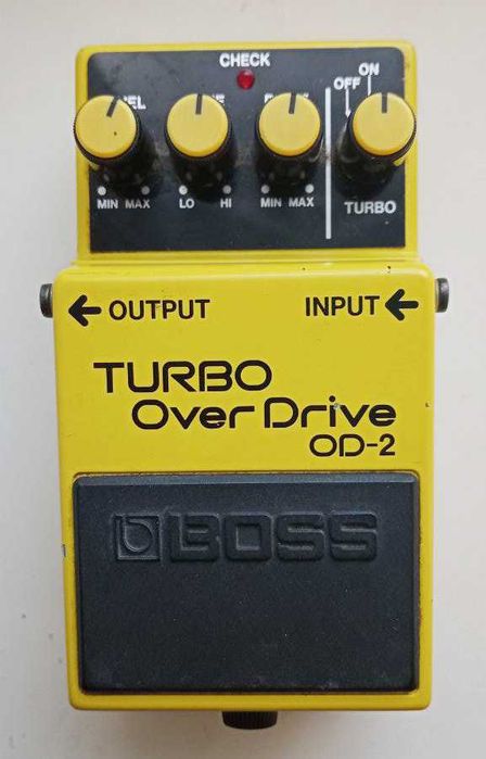 BOSS od2 Turbo Overdrive made in Japan овердрайв для гитары
