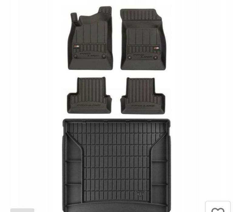 Dywaniki  gumowe samochodowe