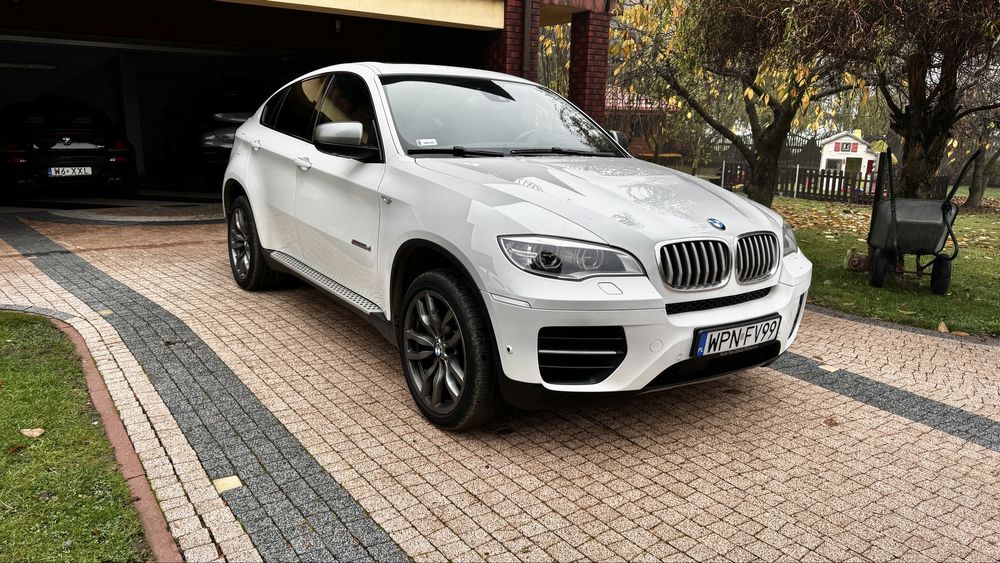 Bmw x6 M50d Fabryczny przebieg Full Opcja od Nowosci w 1 rękach