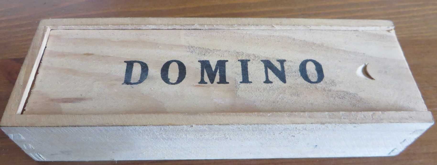 Jogo Domino, Caixa madeira