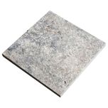 Płytki Trawertyn Silver Ash bębnowany 61x61x3 cm taras trawertynowe