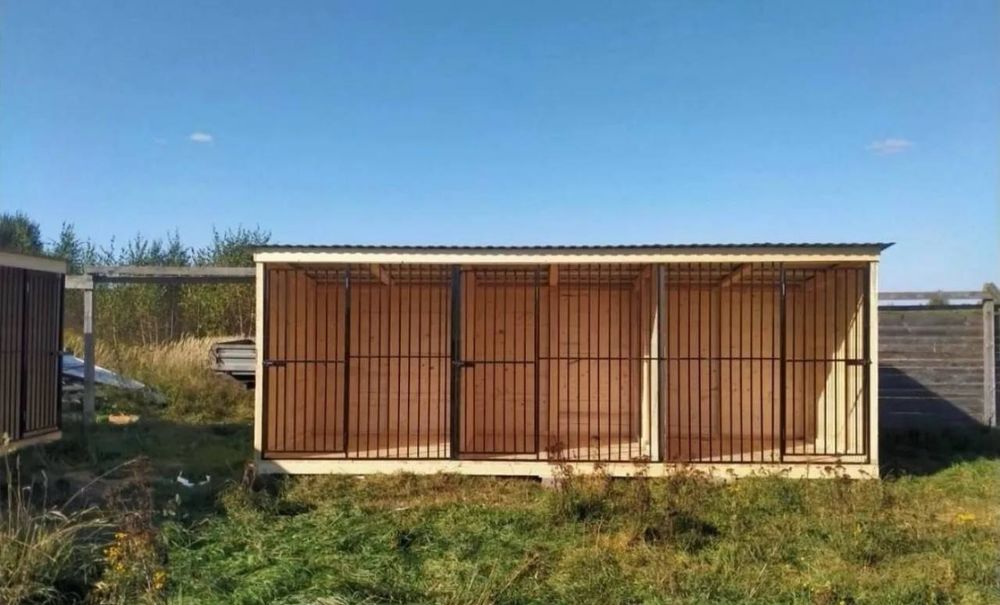 Вольер для собак уличный утепленный