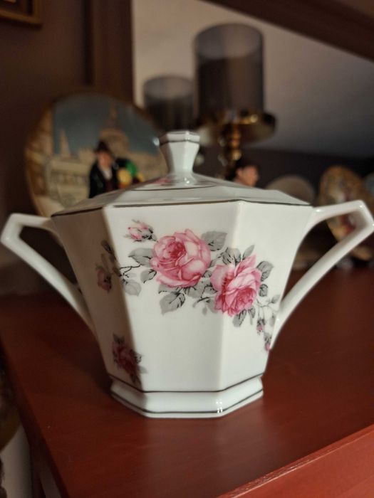 Zestaw porcelany Victoria Czechoslovakia w stylu Art deco