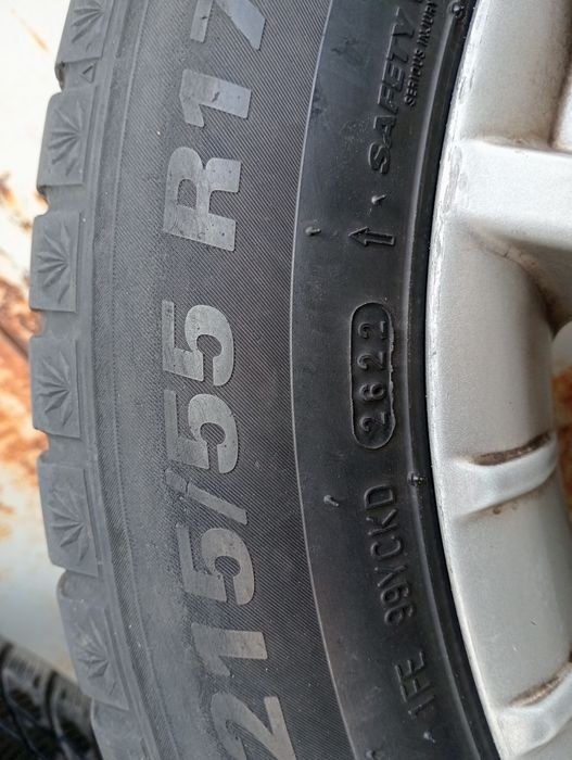 Диски c ризиной r17 5/112 215-55