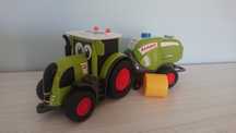 Traktor Claas + prasa rolująca Happy People stan bdb