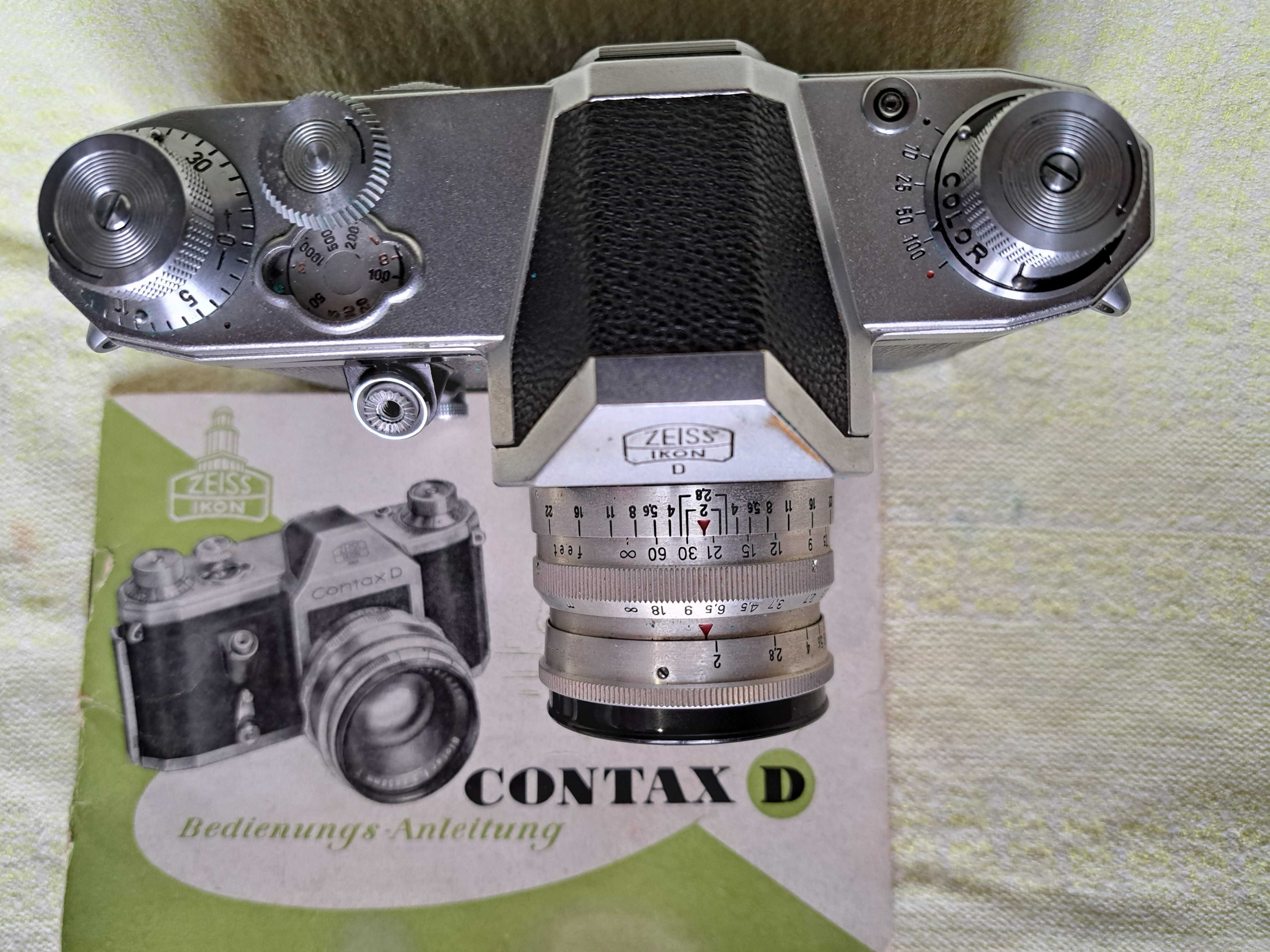 Пленочный фотоаппарат (зеркалка) CONTAX D