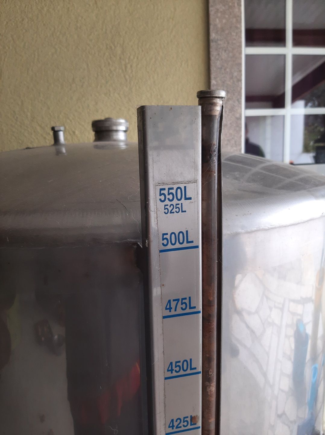 Cuba inox 550 litros