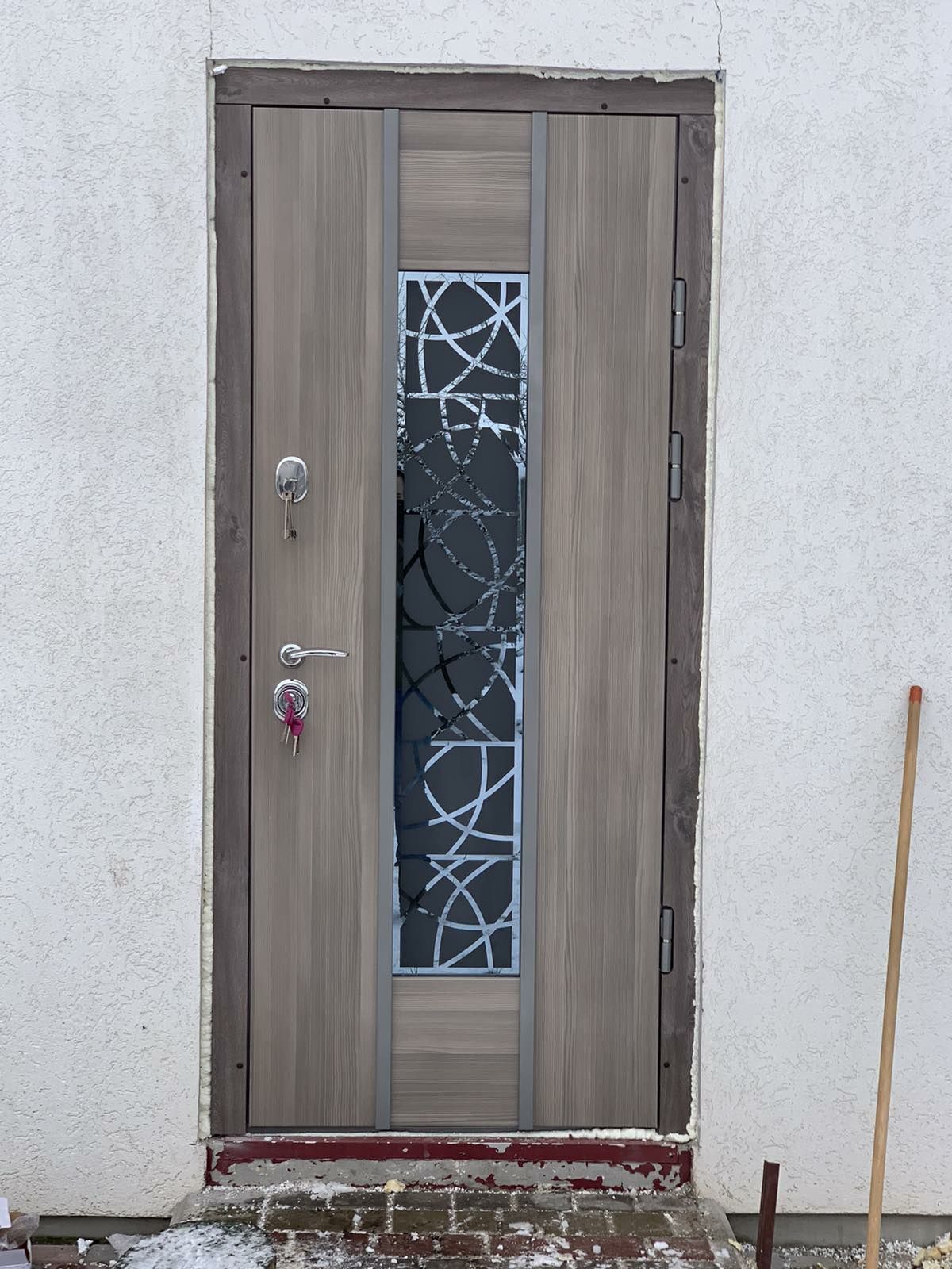 Реставрація МДФ накладок на вхідні двері