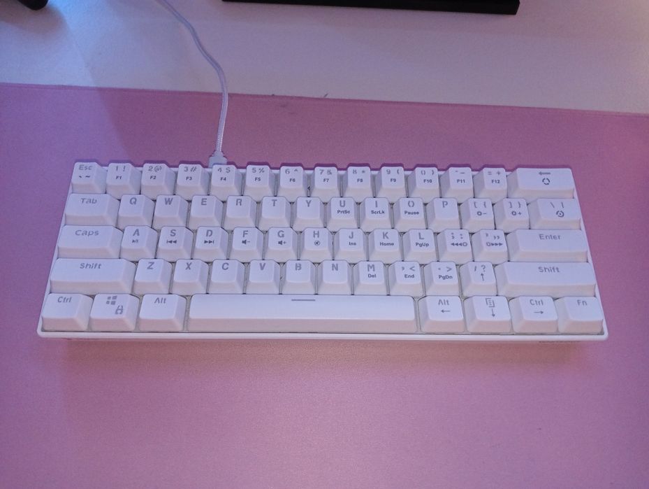 Klawiatura mechaniczna Gamingowa RGB LED podświetlana