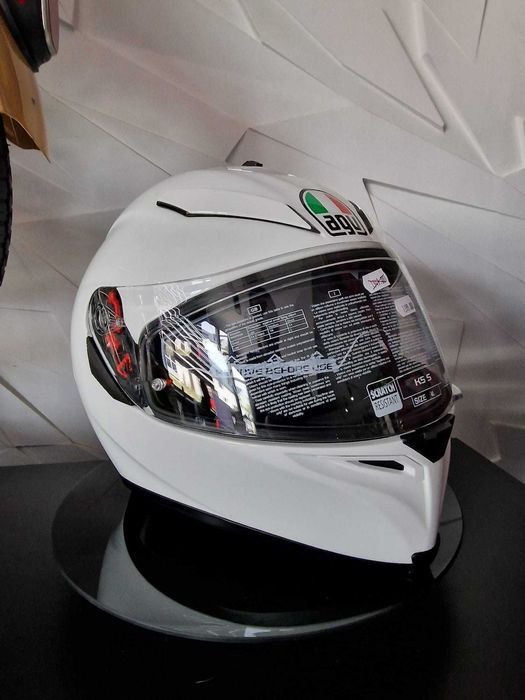 Kask AGV K-5 S PEARL WHITE 'S 'MS 'ML 'L 'XL raty 0%