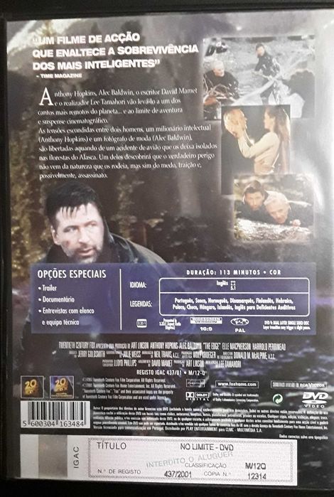 6 filmes DVD Tranformers - Riddick - Mito - River - Limite