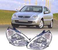 FARÓIS OPTICAS COM LUZ DE NEVOEIRO PARA CITROEN XSARA 00-05