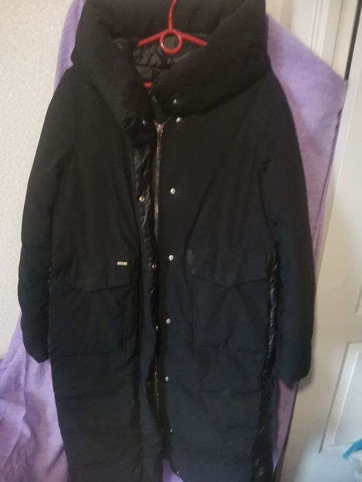 Пуховик чёрный пр-во PARTEN наполнитель халофайбер на молнии