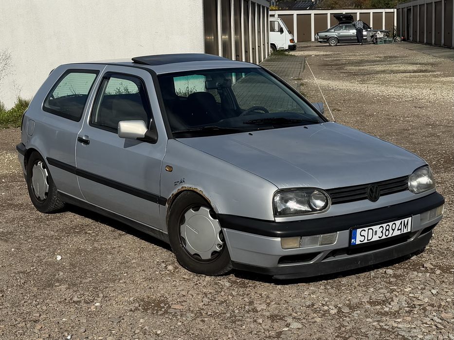 Volkswagen Golf III, 1.6 benzyna, gwint, daily.