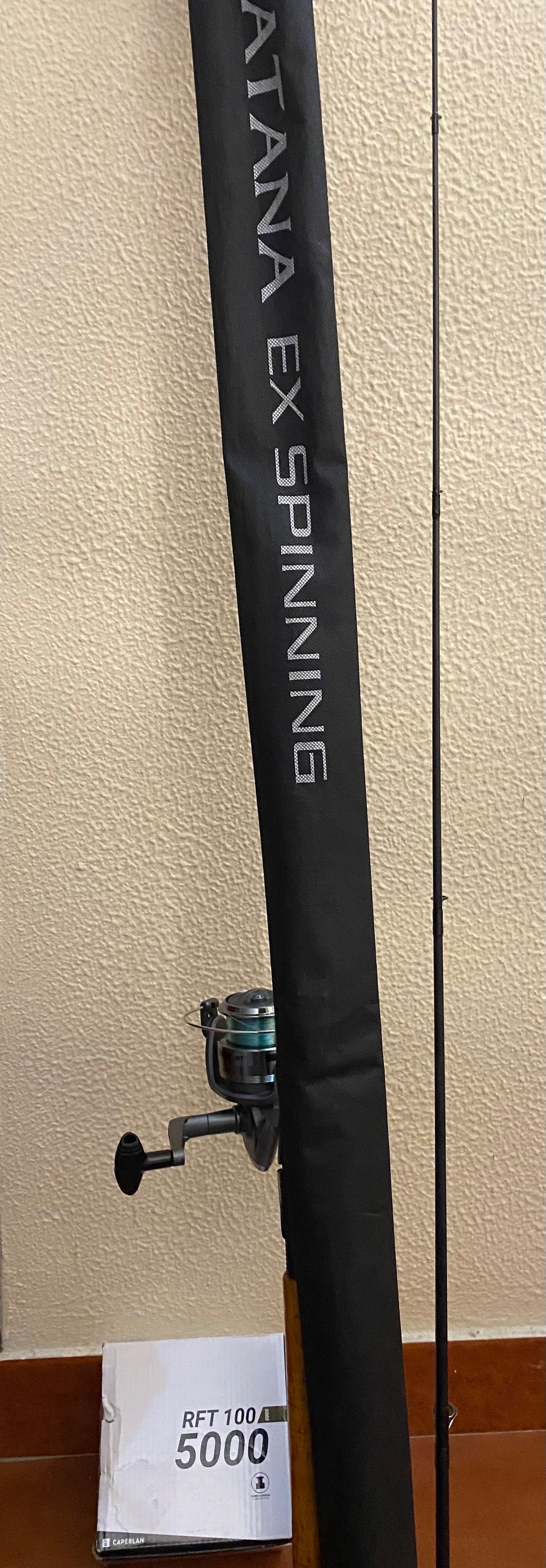 Cana spinning shimano catana carretos rft 500
