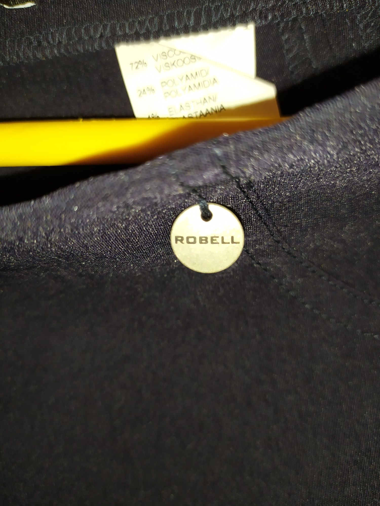 Spodnie damskie Robell Bella 09 36 czarne