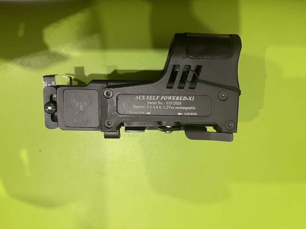 Коллиматор , приціл (ак,ар,пкм,рпк,м240)ACS-X1 HD REFLEX SIGHT