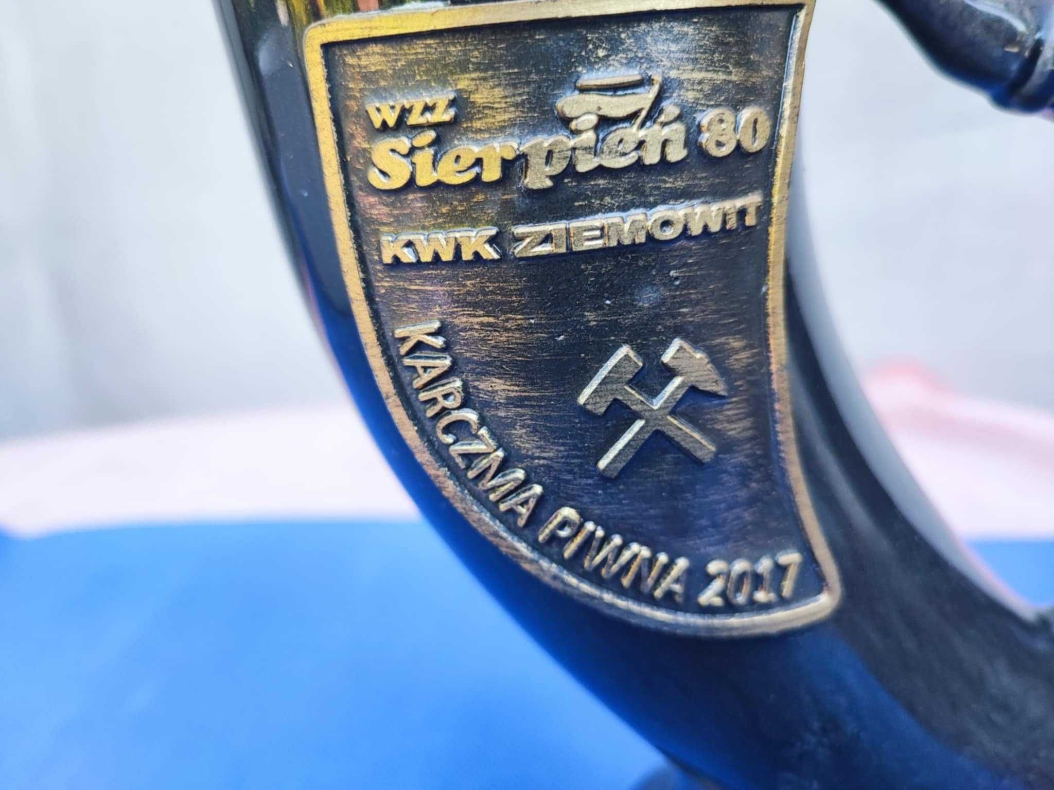 Ceramiczny kufel,róg obfitości,KWK Ziemowit 2017 r.karczma piwna