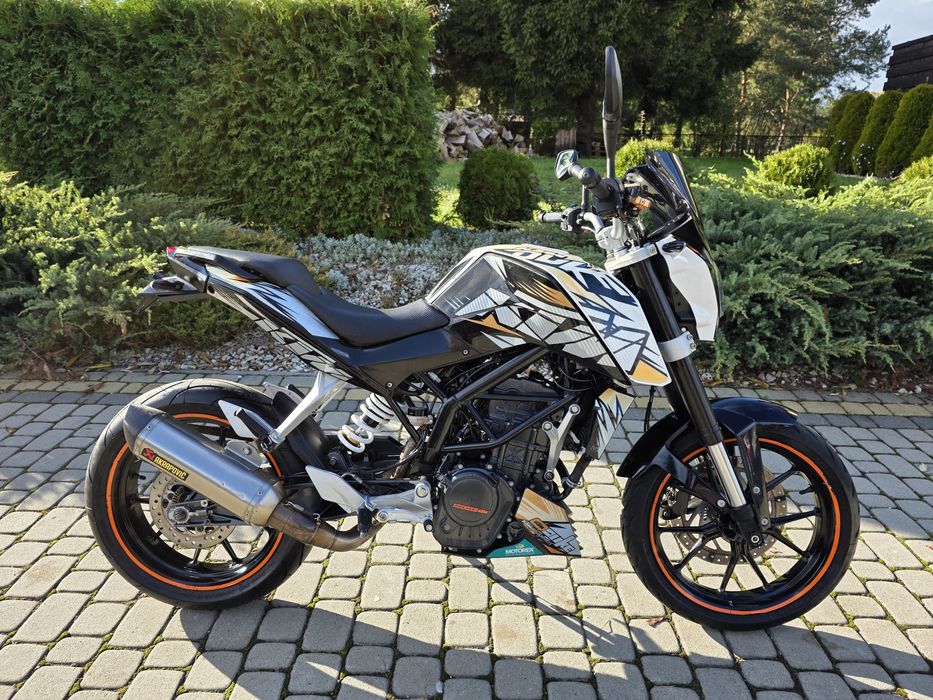 Ktm Duke 125-ABS-Akrapovic-Duzo dodatkow-Dowóz!!!