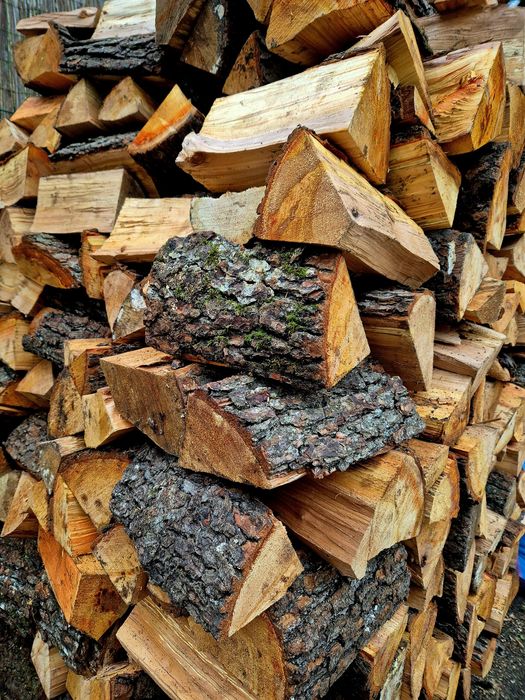 Drewno opałowe/kominkowe łupane drzewo opał,brzoza.olcha Dąb grab