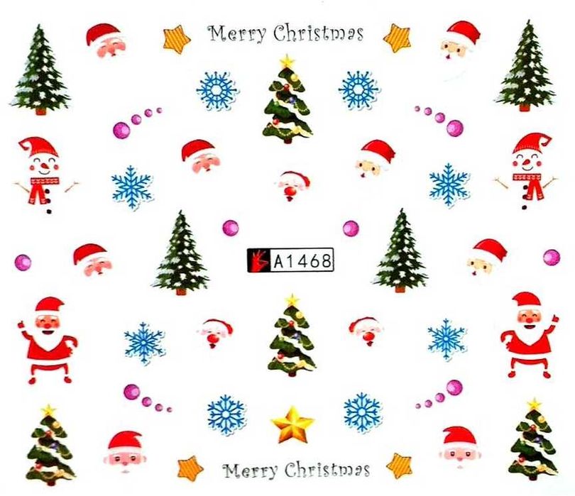 Naklejki wodne na paznokcie