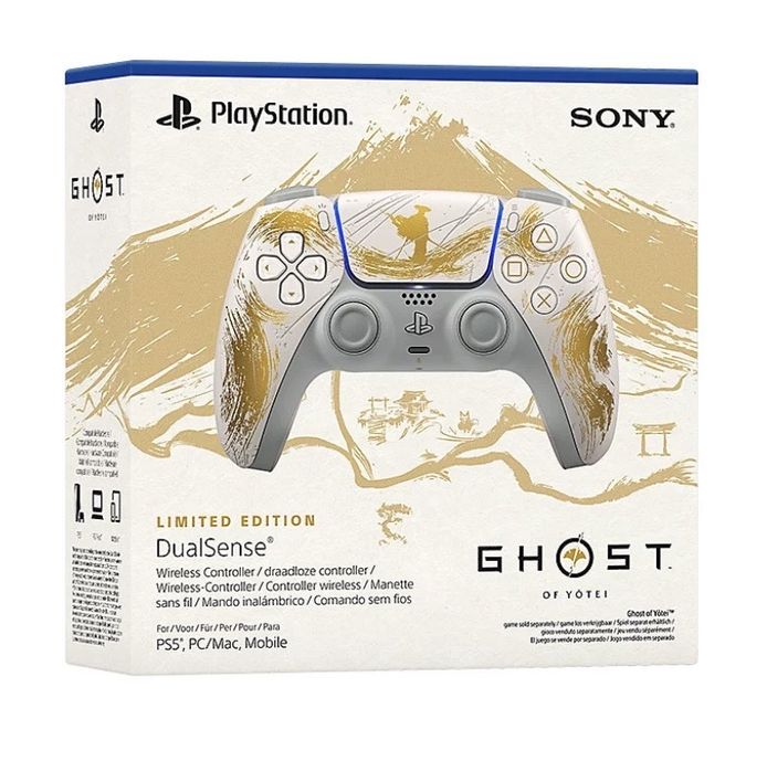 Comando selado sem fios DualSense Ghost of Yotei™ Gold Limited Edition
