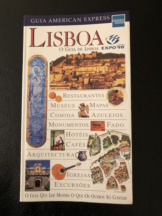 Guia American Express Lisboa + um guia do Brasil