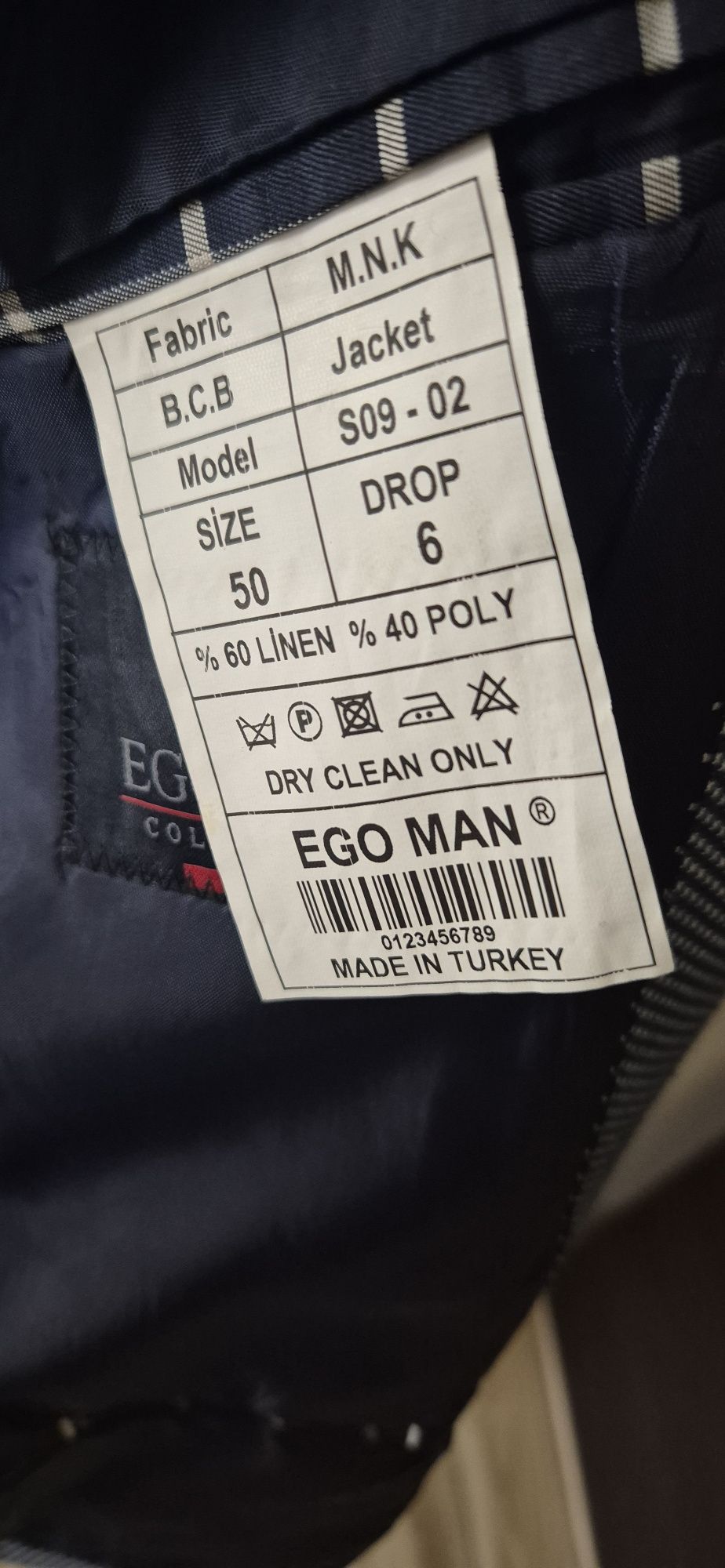 Marynarka męska rozm 50