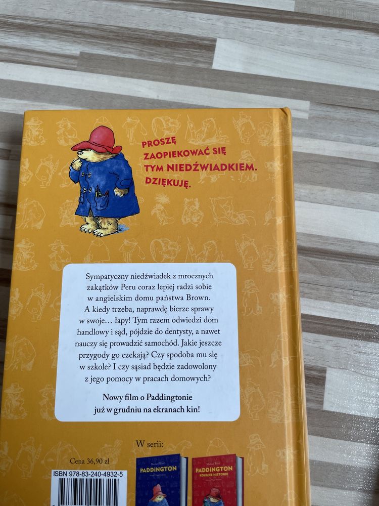 Książka paddington więcej przygód Michael Bond