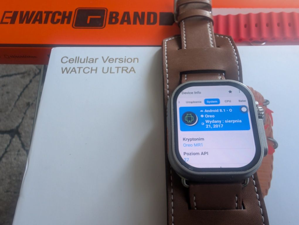 Smartwatch CD12 5G LTE
