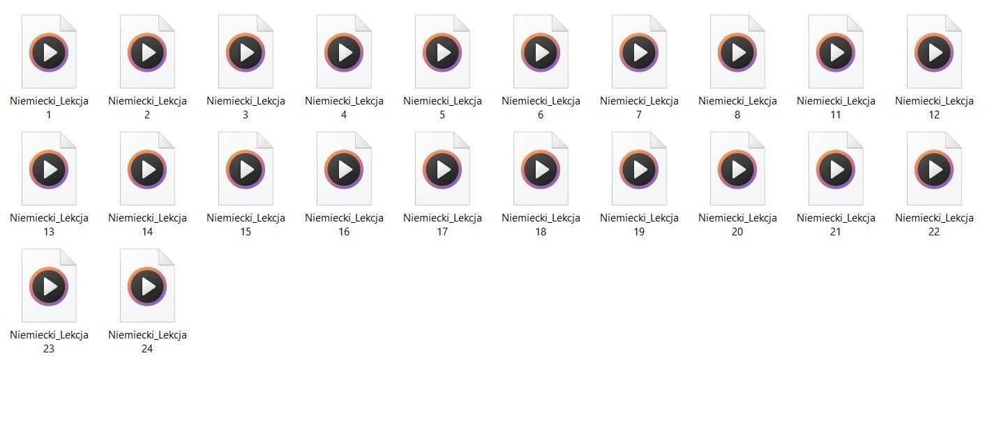 kurs języka niemieckiego na kasetach, książki i pen drive z WIV