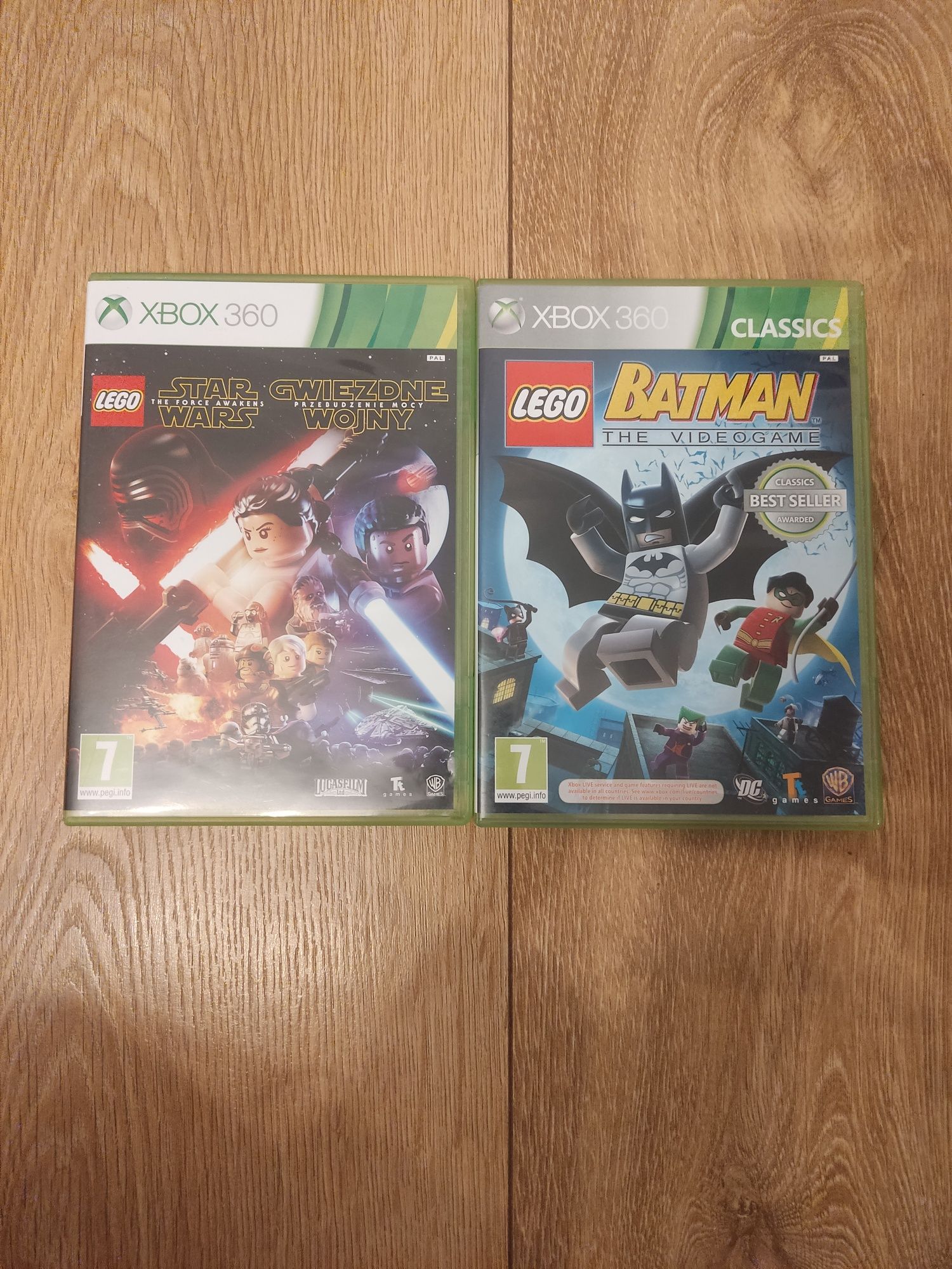 Lego batman i lego star wars gra xbox 360