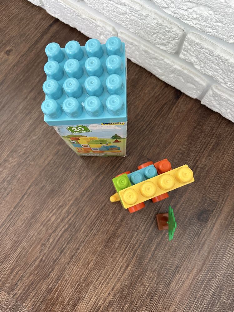 Конструктор, кубики Wader baby blocks