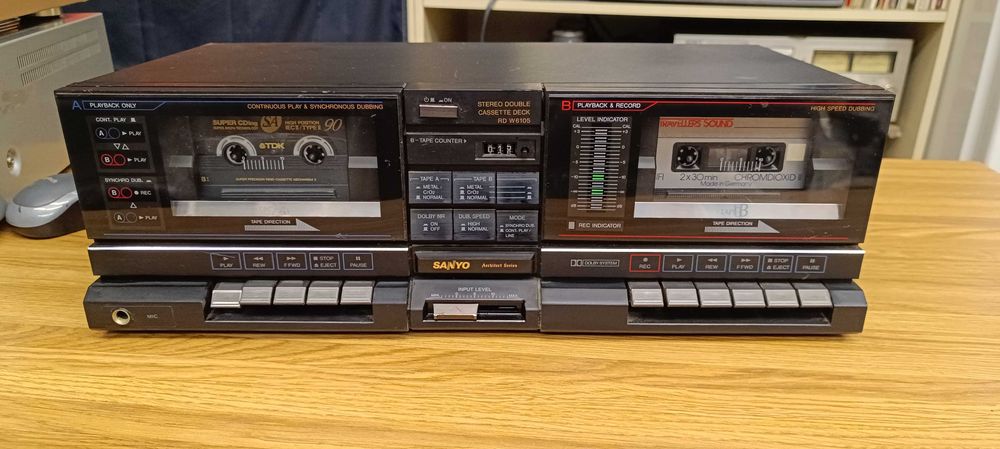 Кассетна дека Sanyo RD-W6105