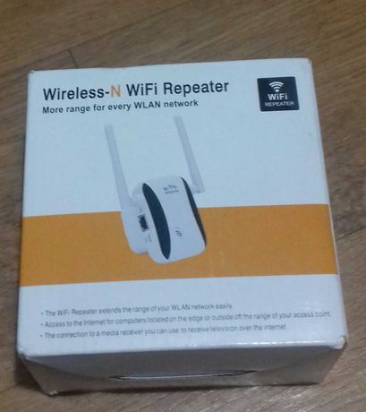 Wireless-N WiFi Repeater 2 Антенны 300mbps усилитель WiFi