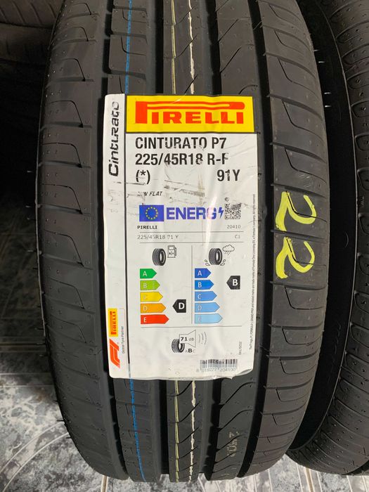 225/45R18 91Y PIRELLI Cinturato P7 - Run Flat 2szt. NOWE Nr.22