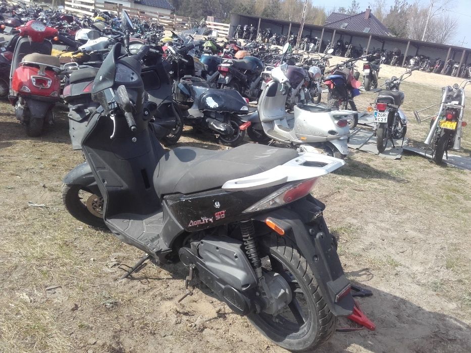 Kymco agility skuter felga lagi koło owiewka gaźnik lampa bak części