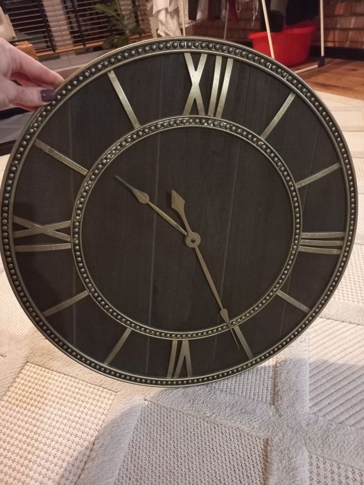 Zegar ścienny brąz