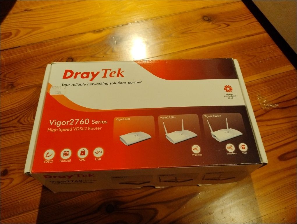 Router DrayTek Vigor 2760 - obsługuje dual wan:failover,load balancing