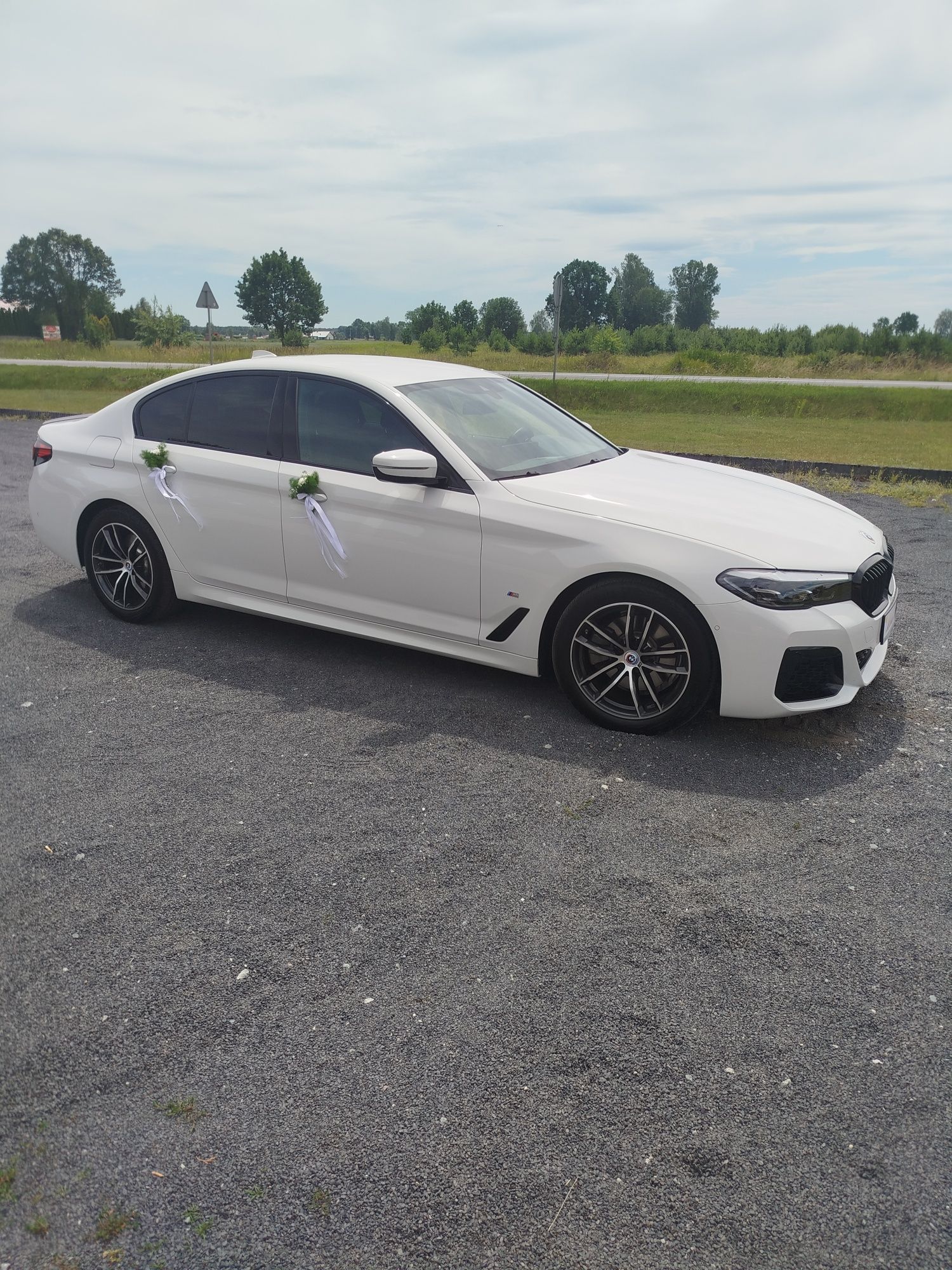 Auto do ślubu, wynajem auta do ślubu BMW G30