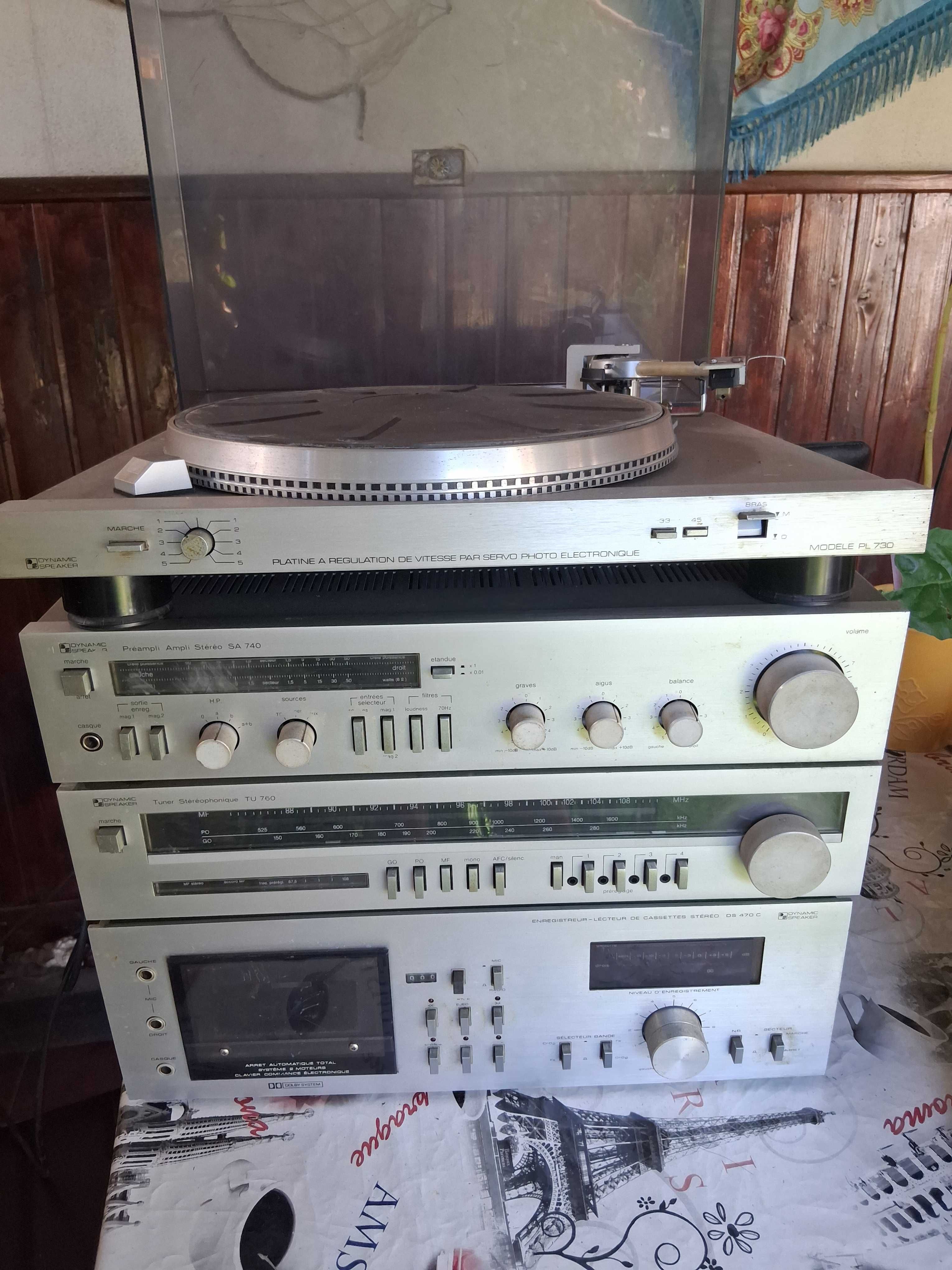 Gira discos por modulos em alumínio